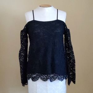 Soho New York & Company Cold Shoulder Top